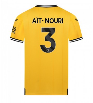 Wolves Rayan Ait-Nouri #3 Primera Equipación 2023-24 Manga Corta